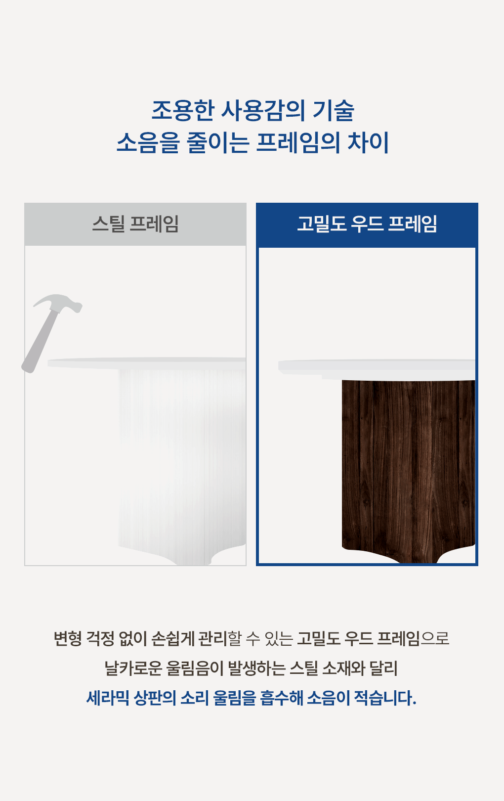 렌 포세린 세라믹 원형 테이블 1100 2인 4인 식탁 세트 상세 이미지 22