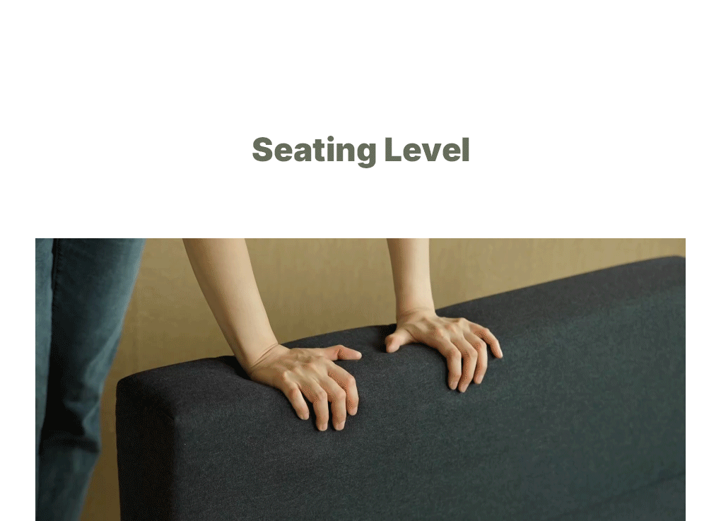 듈 블랙 생활발수 패브릭 2인 3인 미드센추리 모던 소파 2size 상세 이미지 8